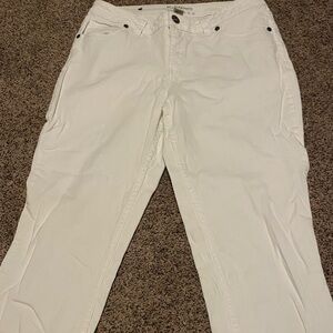 Ruff Hewn women’s size 8 white denim
